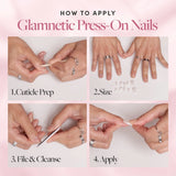 Flamingo Pink Press-On Nails