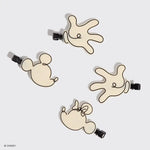 Recycled Creaseless Clips 4pc Set