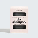 Volumizing Rice Protein Dry Shampoo - Dark Tinted Powder