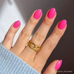 Hot Pink Press-On Nails