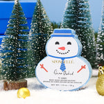 Snow Orchid Snowman Holiday Buffer