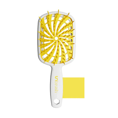 UNbrush hair brush plus - lemon drop