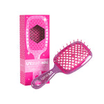 UNbrush hair brush mini - rose quartz