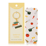 'You are what you read' Bookmark + Keychain Set