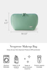 Neoprene Neutral Makeup Bag