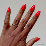 Fiery Red Press-On Nails