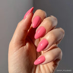 Flamingo Pink Press-On Nails