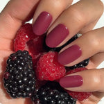 Berry Maroon Press-On Nails