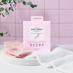 Moisturizing Heel Socks-Pink