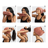 Extra Wide Spa Headband - Dusty Rose